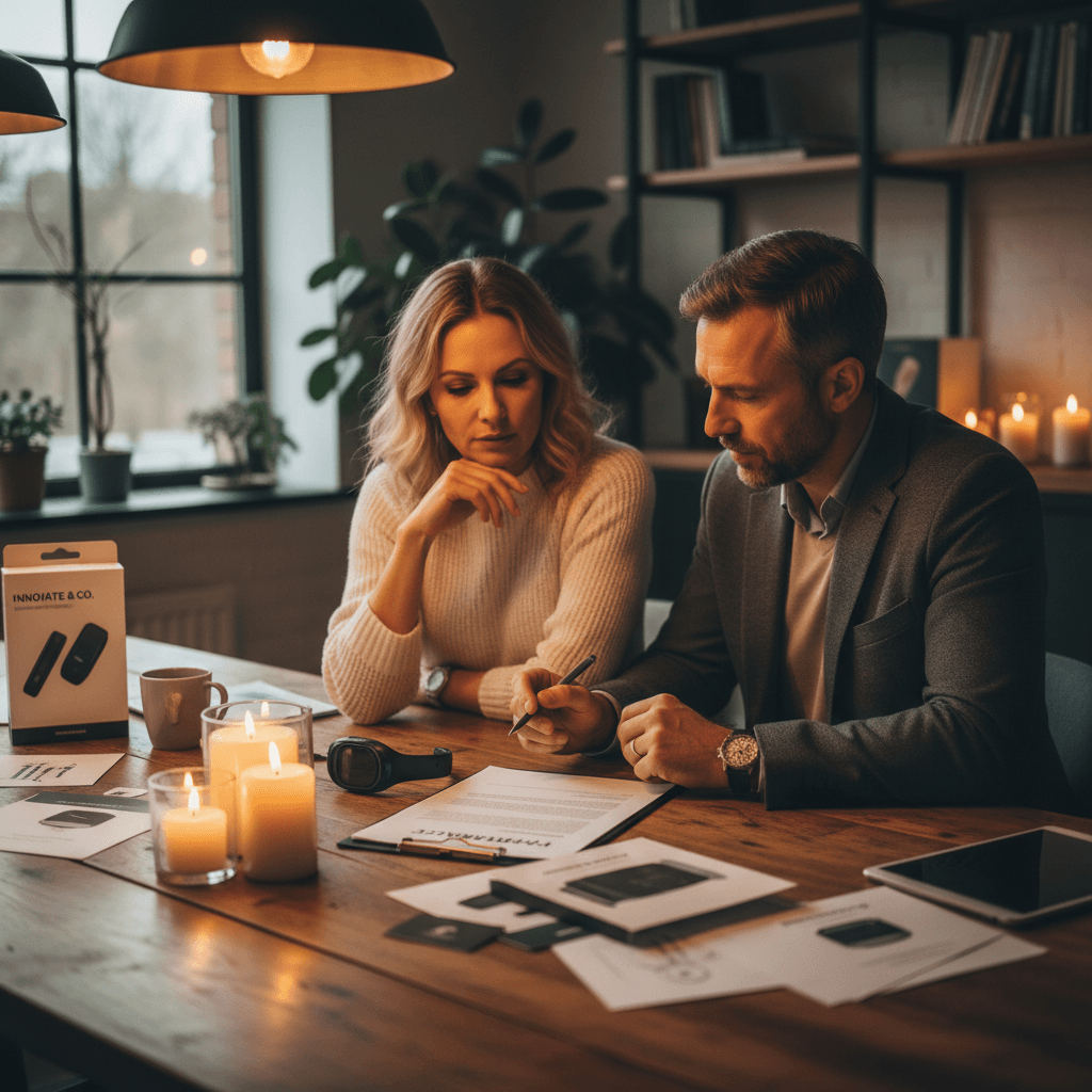 Professional partnership meeting and relationship building