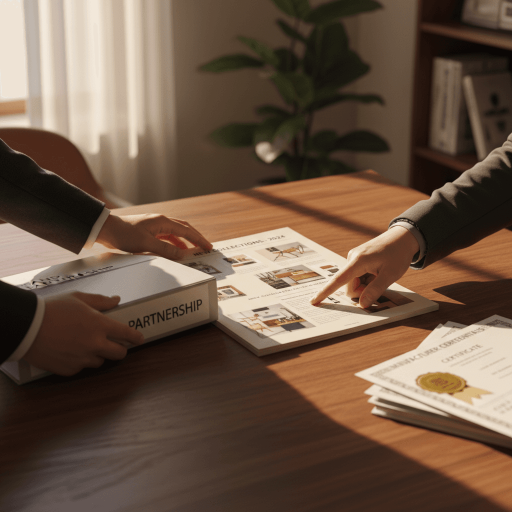 Brand sourcing and partnership review